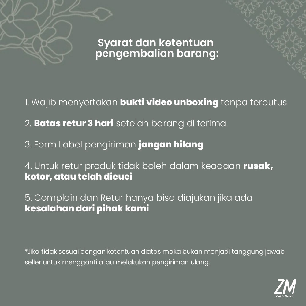 ZM Zaskia Mecca - Chia Ivory Bandana Ciput