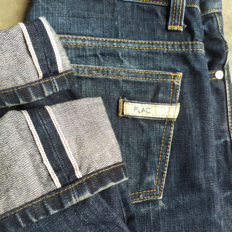 Jeans selvedge Plac bercy Second made in italy