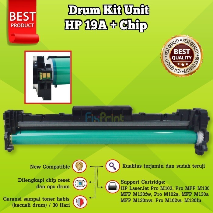 Toner Imaging Drum Compatible XP 19A CF219A - XP M102 M130 Toner Comp