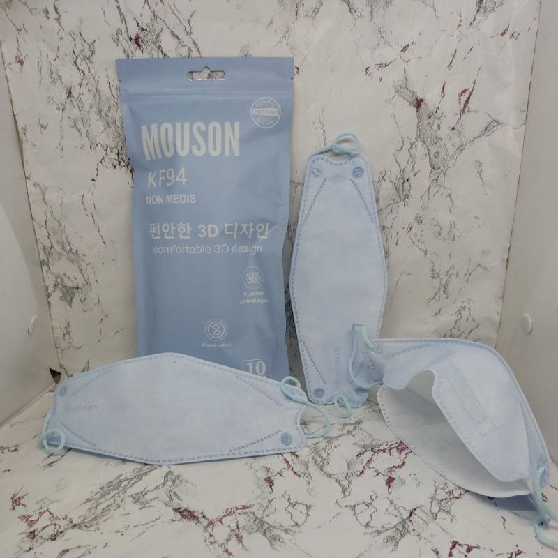 MASKER KF94 MOUSON  ISI 10LEMBAR.