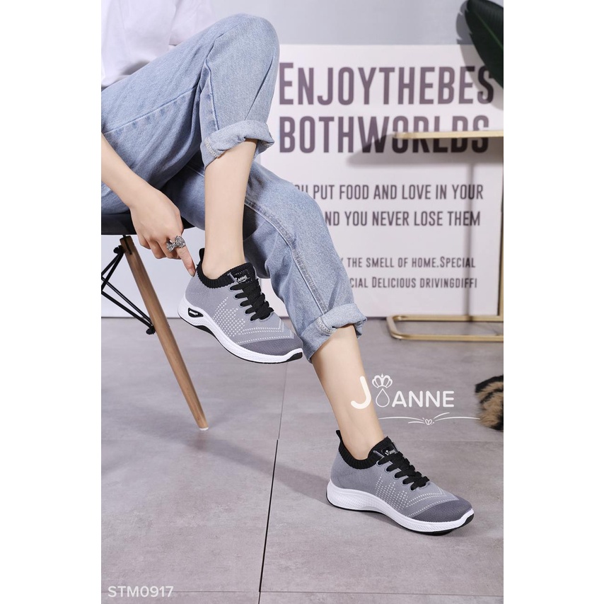 JOANNE FlyKnit Sneakers Shoes #STM0917 ORIGINAL (SALE)