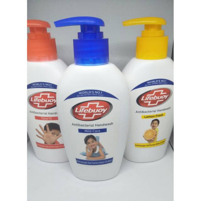 CUCI GUDANG LIFEBUOY HAND WASH BOTOL 200 ml PUMP HANDWASH SABUN CUCI TANGAN ANTIBAKTERI