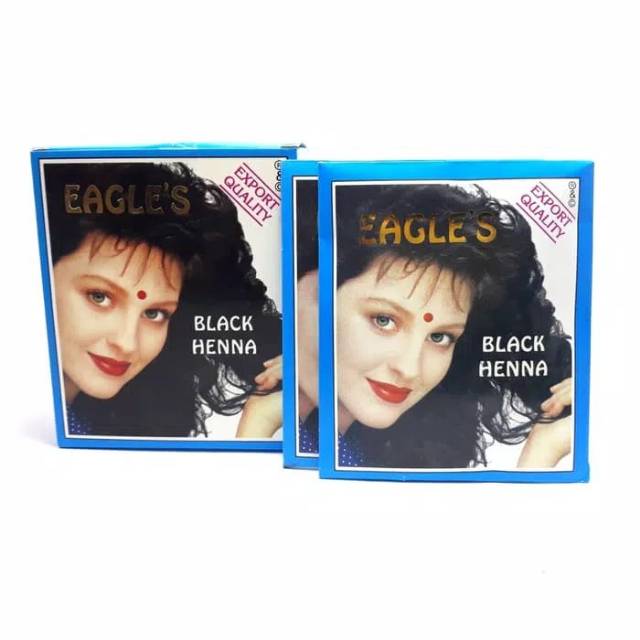 EAGLE'S BLACK HENNA RAMBUT [HARGA 1 SACHET]