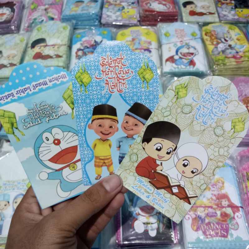 AMPLOP LEBARAN / ANGPAU KARAKTER / AMPLOP KARAKTER