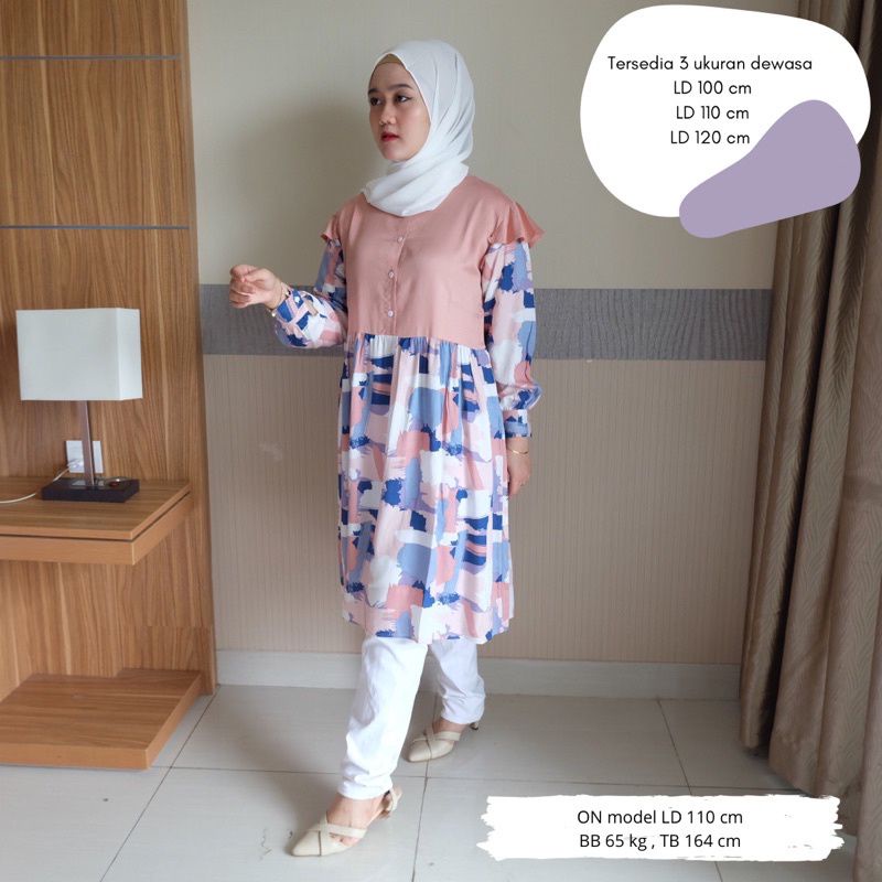 PROMO MURAH Tunik ibu by Micakids Label