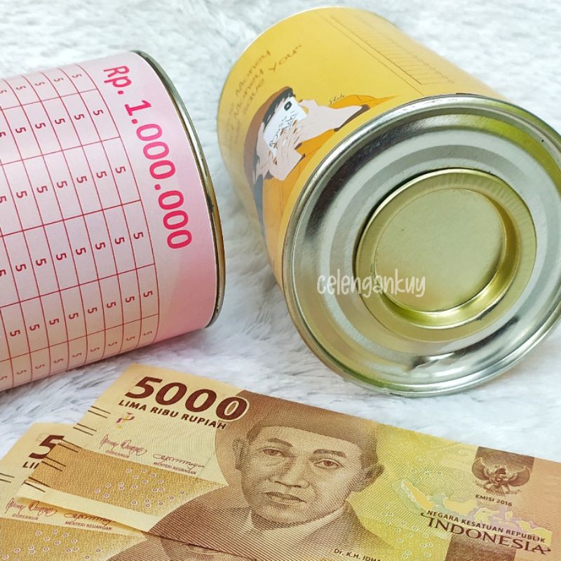 Celengan Tabungan Target 1 Juta