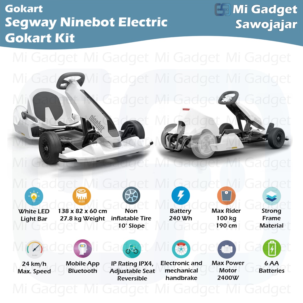 Segway Ninebot Electric Gokart Kit