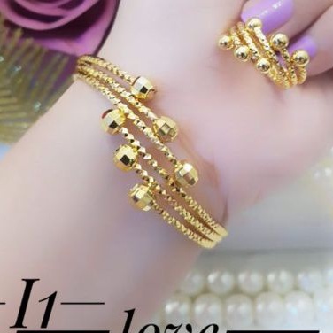 Xuping Set Gelang dan Cincin Wanita 8352