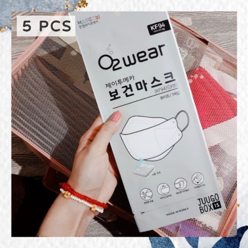 READY - HANCOM J2Meca Health Mask Masker KF94 Large Import from Korea