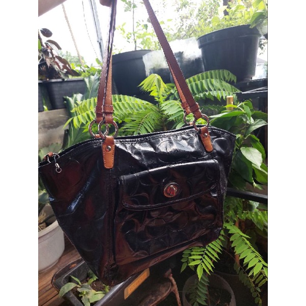 Tas Wanita Ori Coach Hitam Preloved Outlet