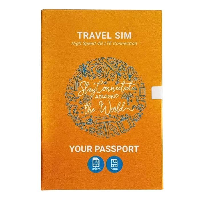 Travel Sim Card Kartu Perdana 4G WORLDWIDE KECUALI CHINA 5 Days - 500MB Perhari