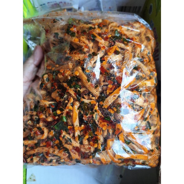 

BASRENG CIRULUK EXTRA PEDAS DAUN JERUK 1 KG