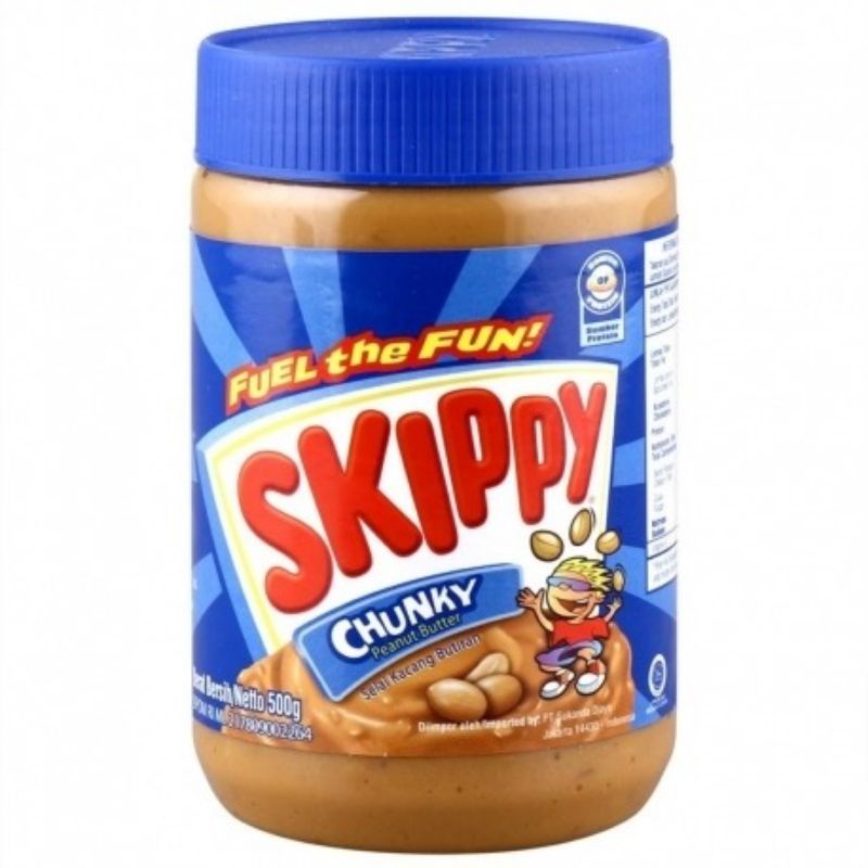 

SKIPPY SELAI KACANG CHUNKY KEMASAN JAR 500GR