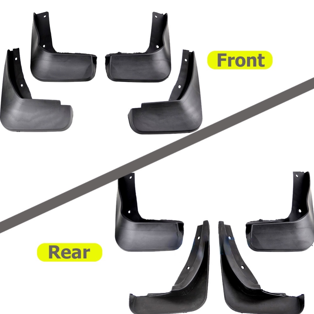 1 Set Mud Flap Pelindung Splash Fender Mobil Volkswagen VW Jetta Mk6 A6 Vento Sedan 2011-2014