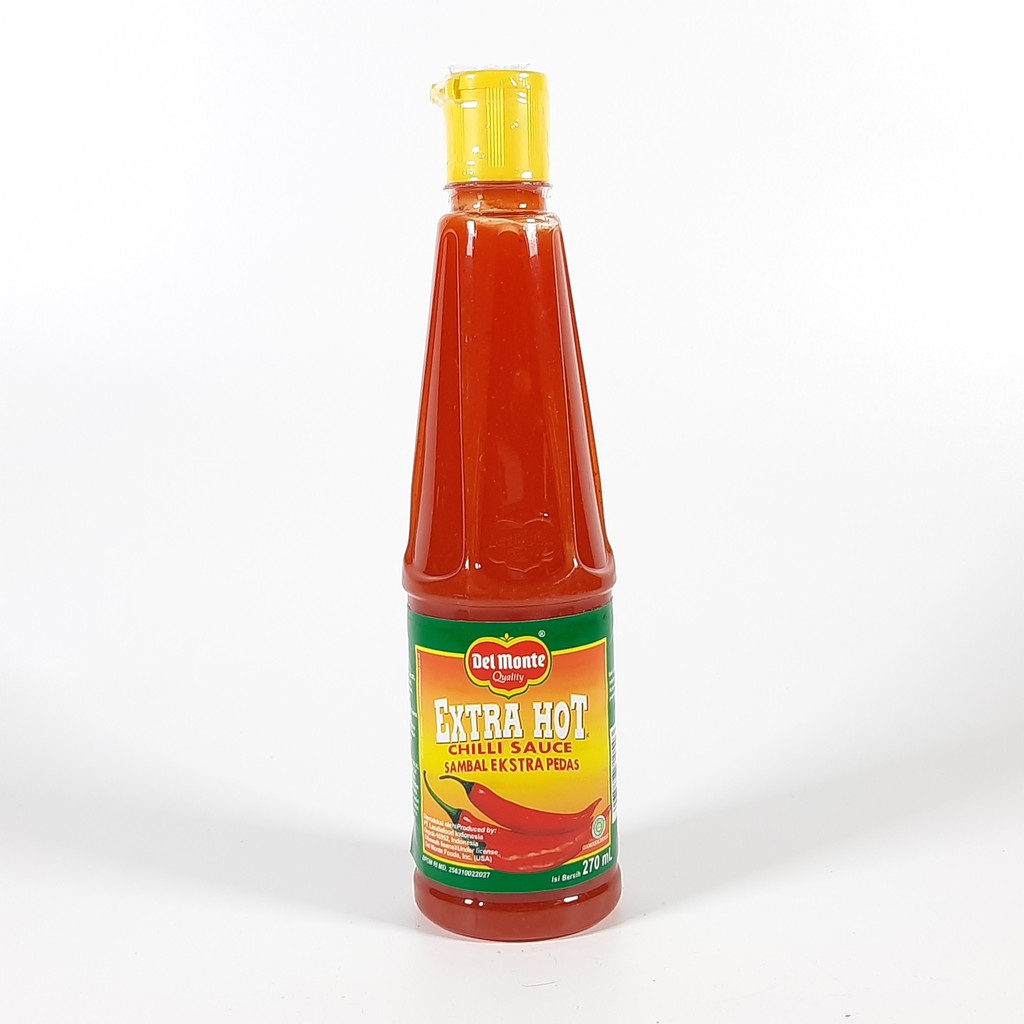 

Saos Extra Hot Pet Delmonte 270ml | Saos Sambal