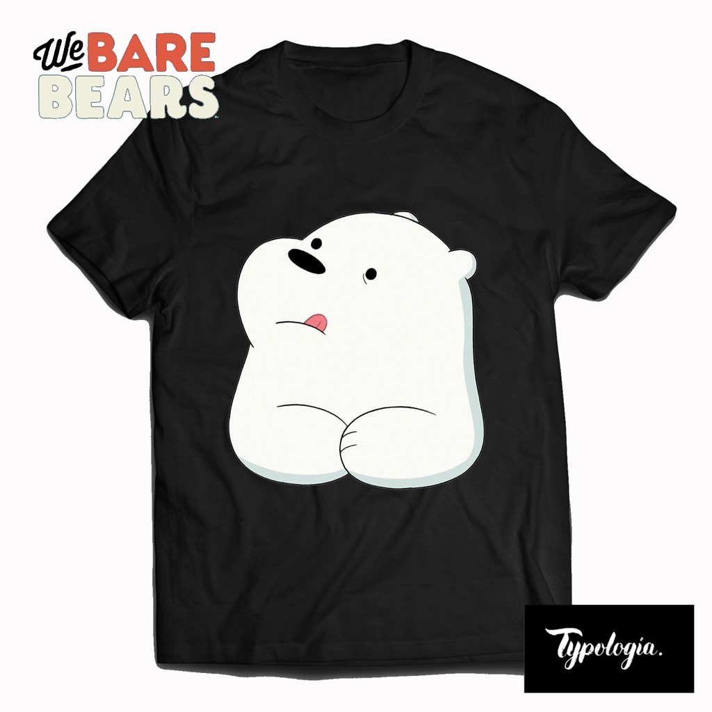  KAOS  WE BARE BEARS ICE BEAR KAOS  PREMIUM Shopee  Indonesia