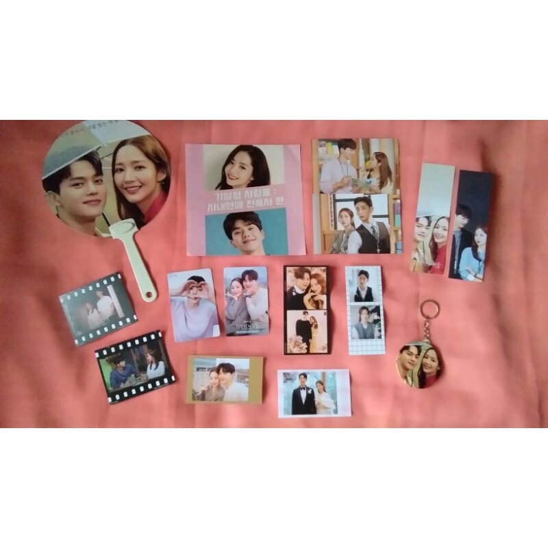 Paket Mini Fankit K-Drama Forecasting Love and Weather | Park Min Young | Song Kang