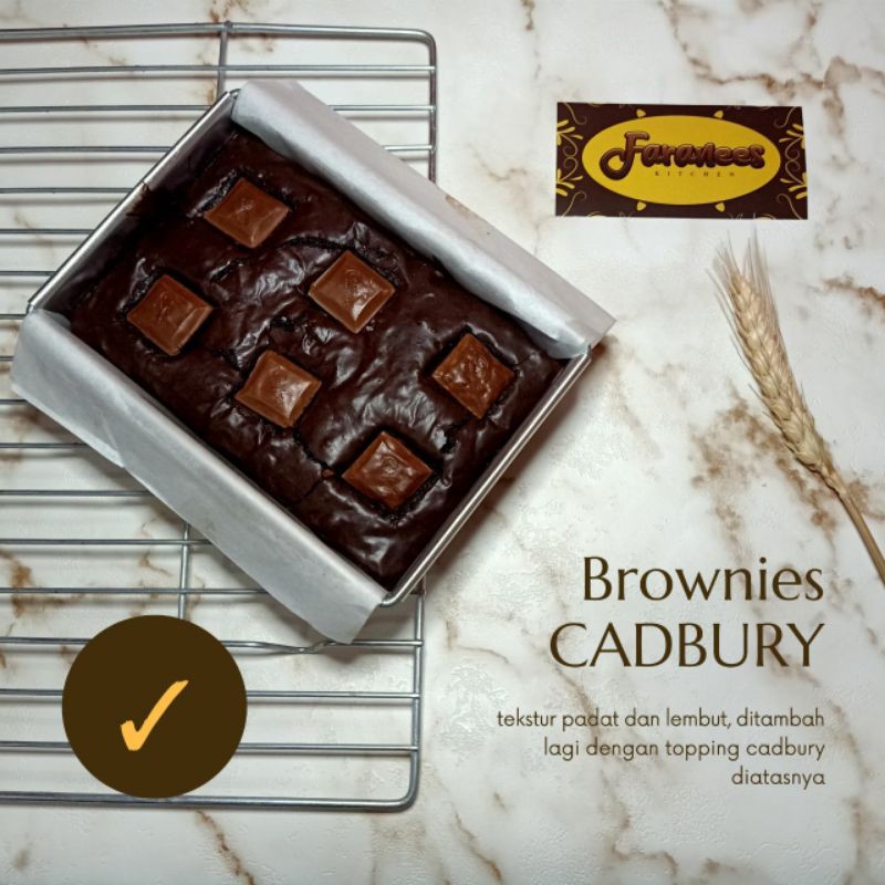 

Brownies Topping cadbury