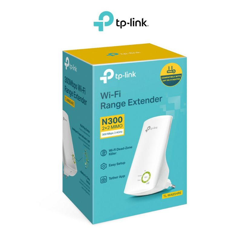 TP-LINK 300MBPS UNIVERSAL WIFI RANGE EXTENDER TL-WA854RE