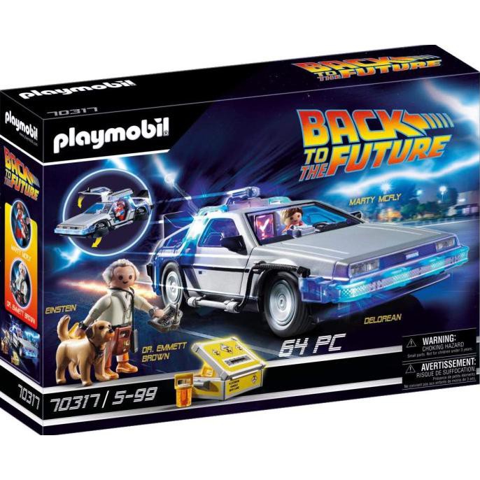 Future DeLorean Mainan Diecast 