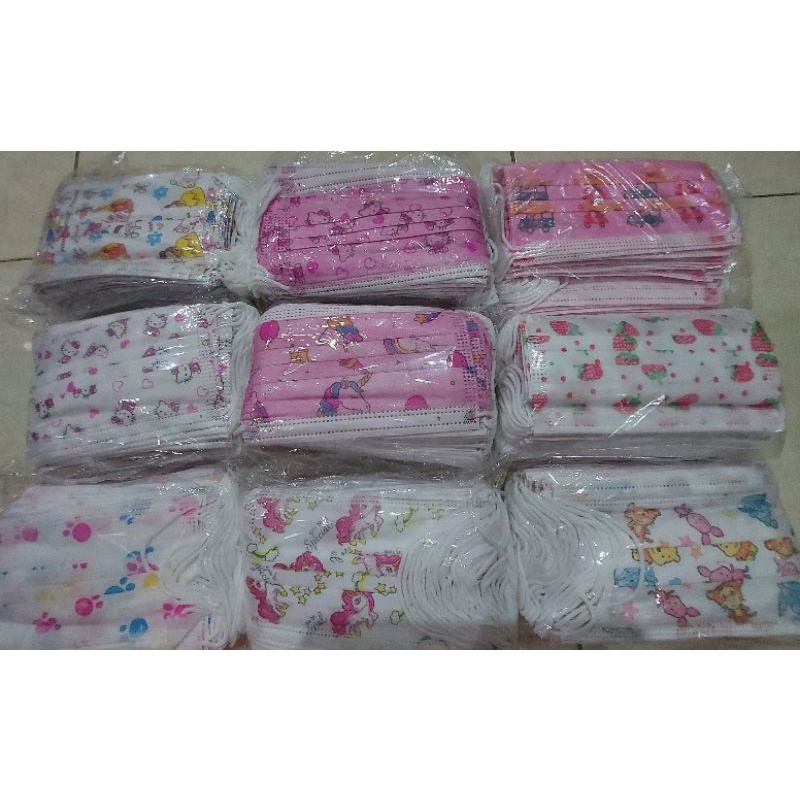 masker anak ANAK MOTIF 50PC