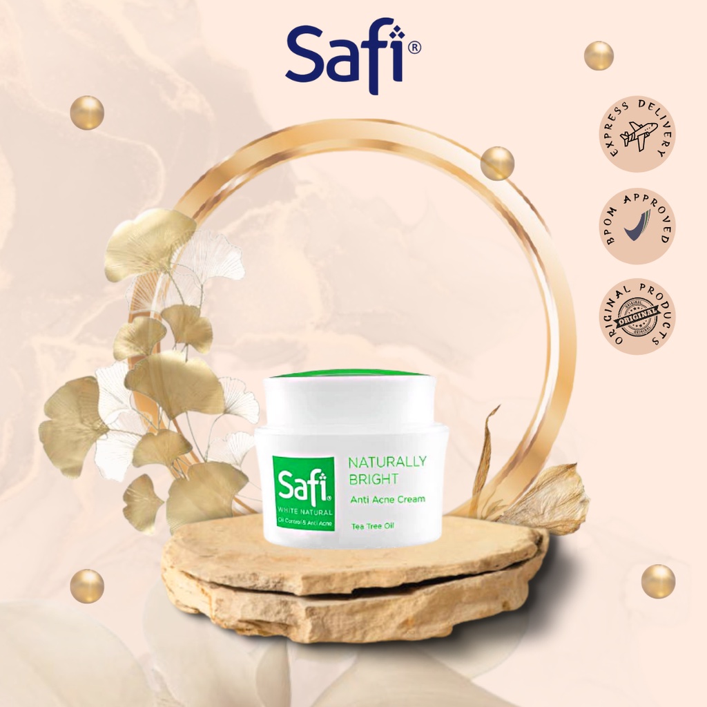 ✨ AKU MURAH ✨SAFI White Natural Anti Acne Cream 45gr