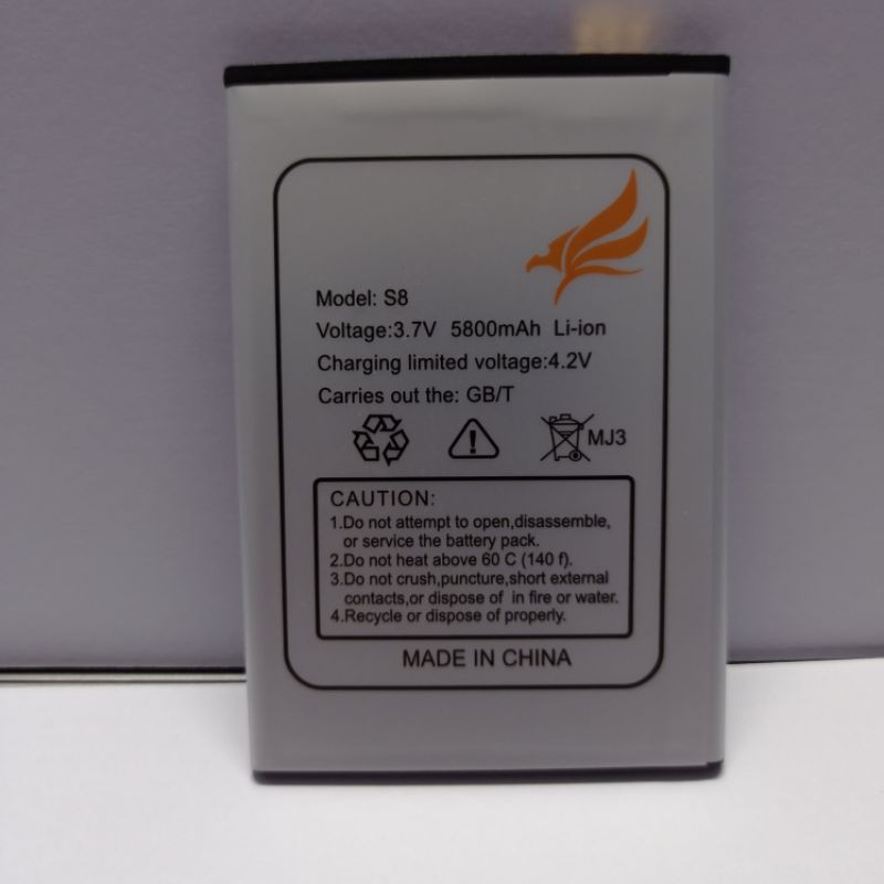 BATERAI BATRE BATTERY MAXTRON S8 BIASA ORIGINAL