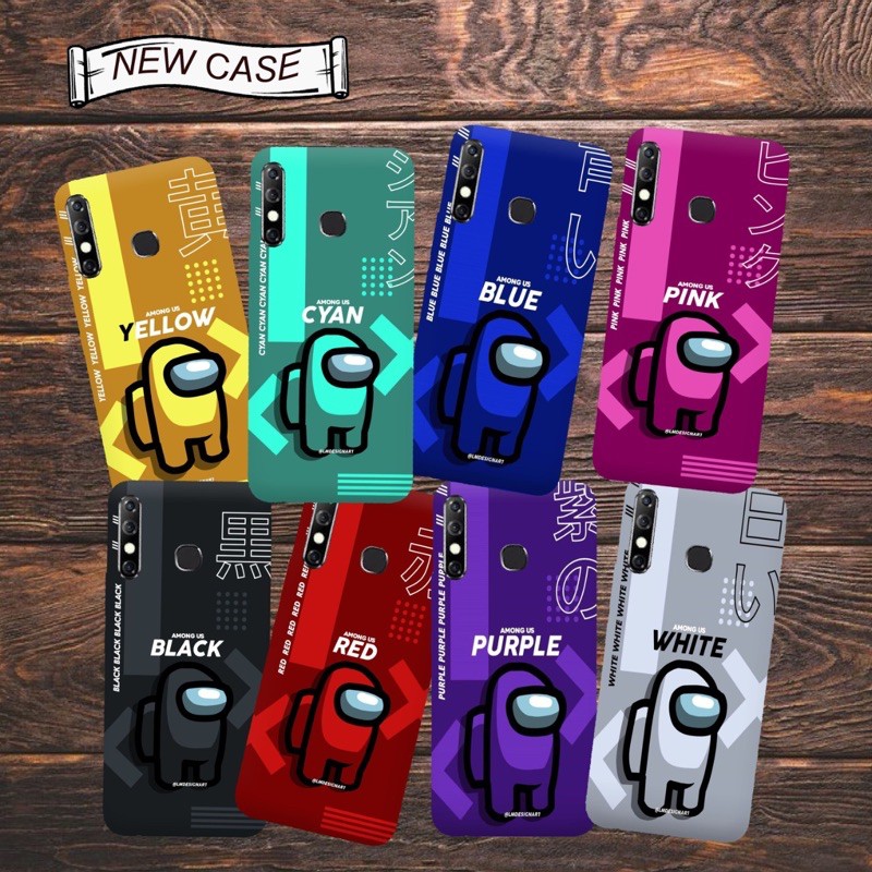 #910 Infinix Hot 8 (Typelainviachat) Case Among us series maxcase #189