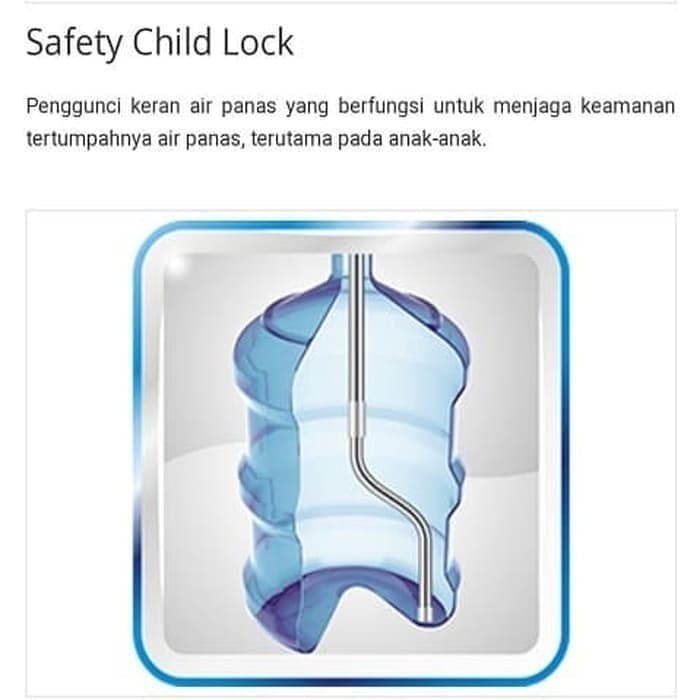 SANKEN Dispenser Galon Bawah Low Watt HWD-C555IC-3