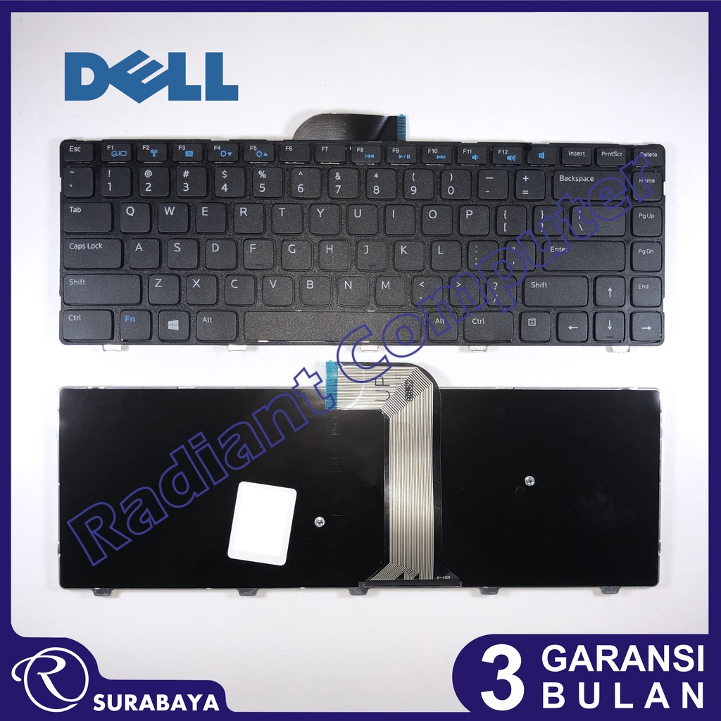 Keyboard Dell Inspiron 14 3421, 14 3437, 14R 2158, 14R 5421, 14R 5437