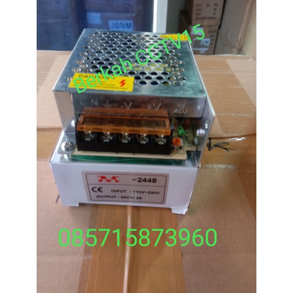 Power Supply 24V 2A Adaptor 24V 2A
