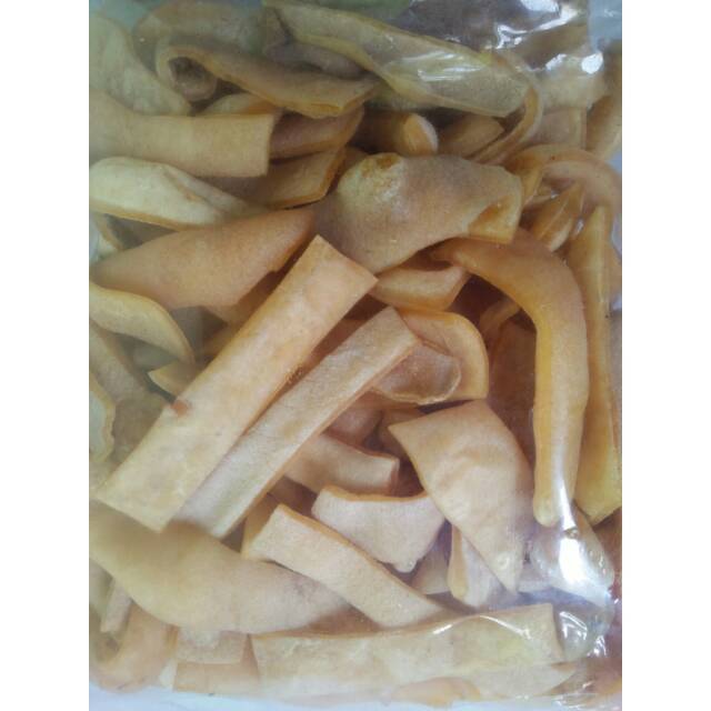 

Krecek/ Dorokdok/ Jangek/ Krupuk Rambak Stik Kemasan 250 gr
