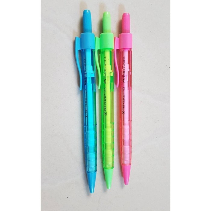 

Unik [ Pack ] Pensil Mekanik Cetekan 0,5 - Faber Castell Tri Click 1362 Sale!!!