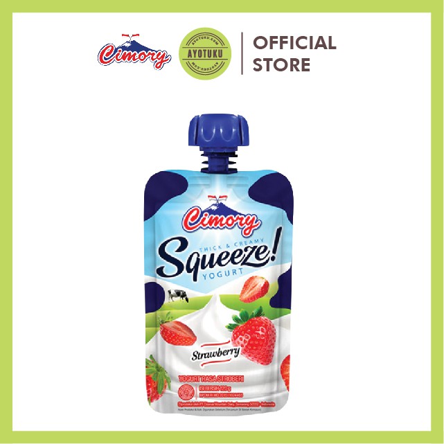 

Cimory Squeeze Yogurt Strawberry 120 ml