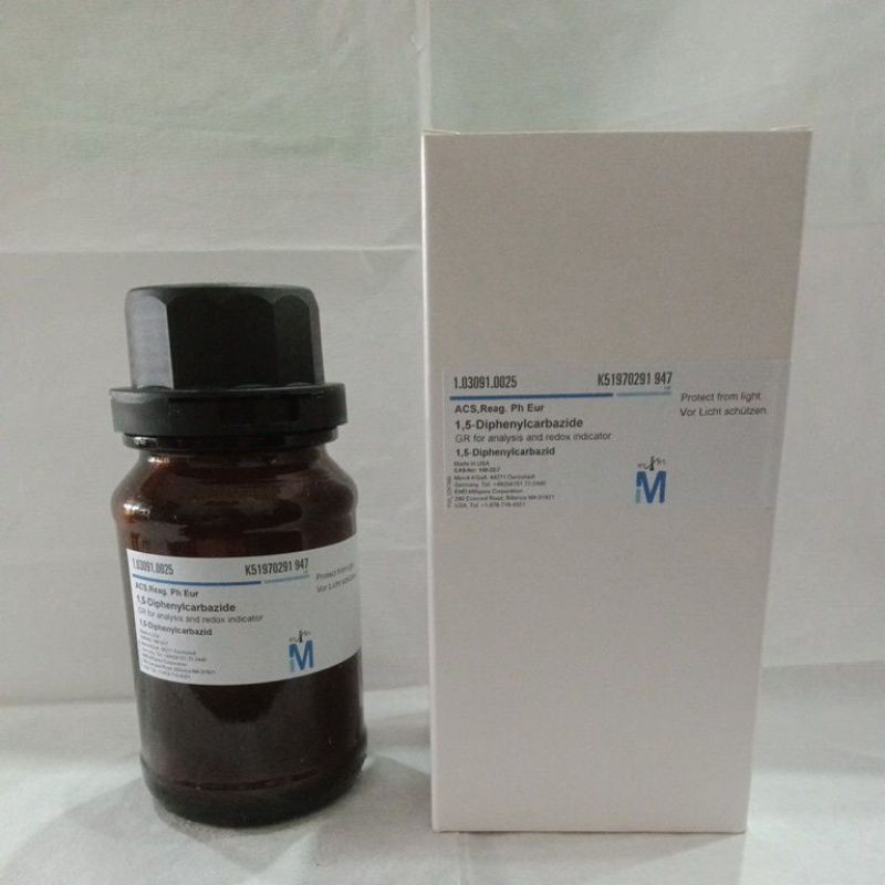 1,5 Diphenylcarbazide PA MERCK 25 gr/Difenilkarbazide MERCK