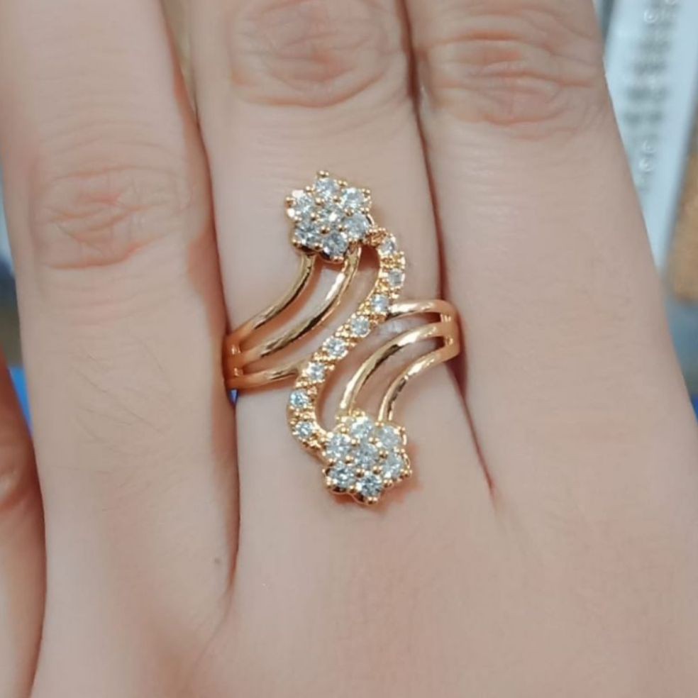 Kenten Acc - cincin permata xuping model bintang