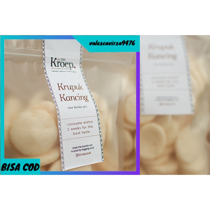 

⭐BISA COD⭐ Krupuk Kancing (Large)