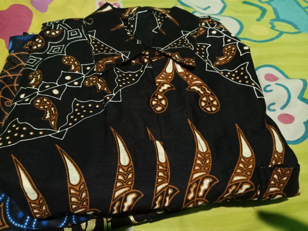 Size M L Xl Xxl Xxxl Bswart Batik Hrb026 Kenongo Hem Pendek Padi Pekalongan M L Xl Batik