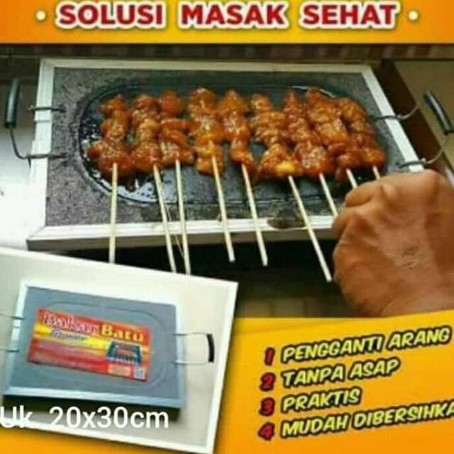 BATU BAKAR GRANITO / ALAT PANGGANG