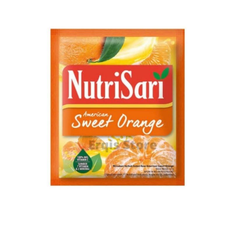 

NUTRISARI Sweet Orenge (1 renceng 10 sachet )