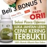 Kapsul Kutuk Original Pro Albumin Mempercepat Penyembuhan Luka Operasi Dengan Cepat