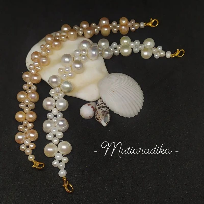 Konektor Masker Mutiara Tawar Asli