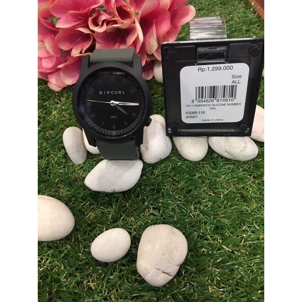 Jam tangan ripcurl cambrige silicon army