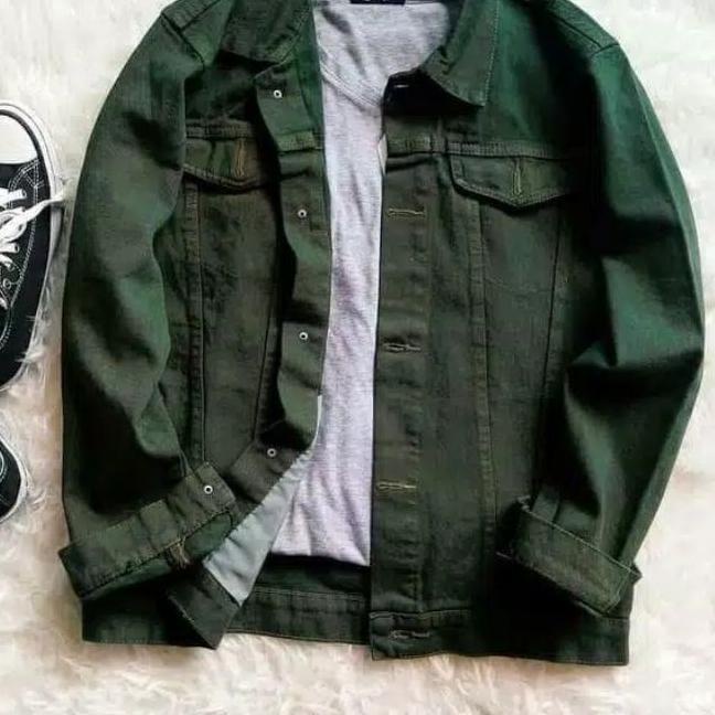 CUCI GUDANG JAKET LEVI PRIA WANITA RIPPED SKINNY JEANS HIJAU ARMY STRETCH SOFT JEANS PEKAT DENIM KER