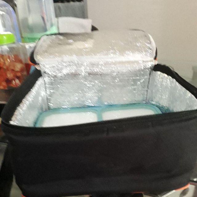 Tas Bekal Ukuran Medium Dan Besar Full Foil Polos S1