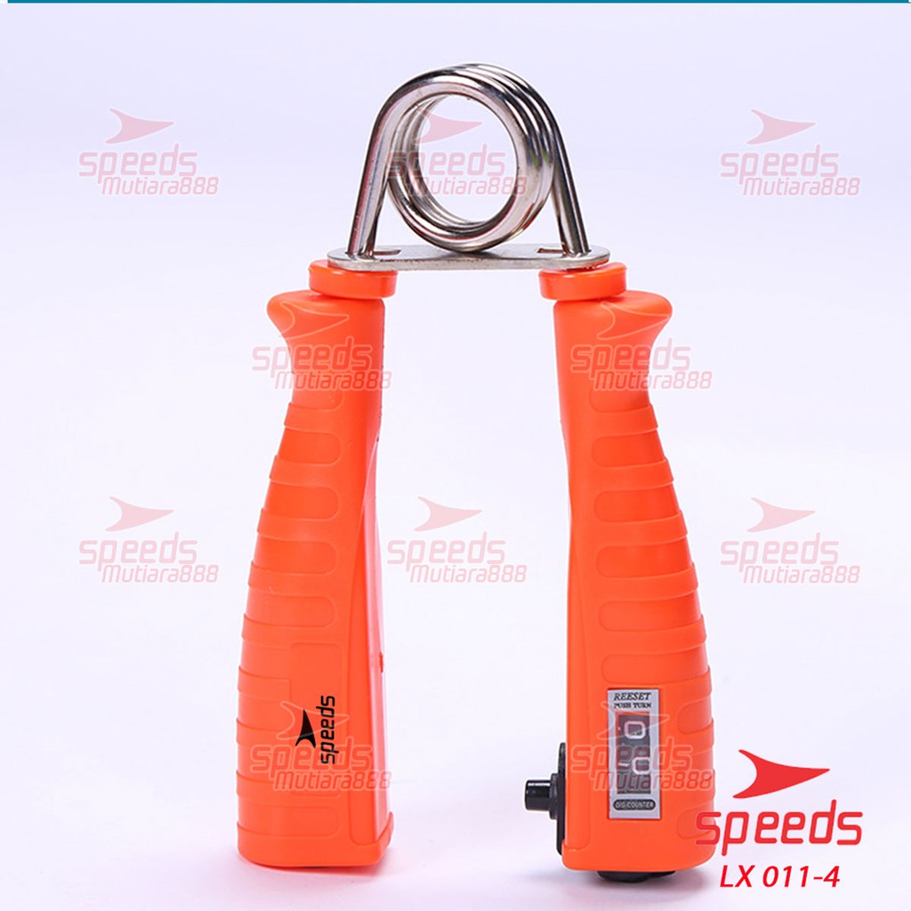 SPEEDS Handgrip Hand Grip Alat Bantu Fitness Otot Lengan Portable 5-60 kg LX 011-1-HANDGRIP 20KG ORANGE