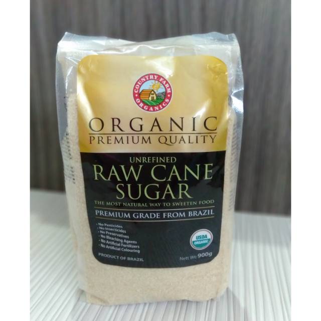 

Raw Cane Sugar Organic 900g. Gula Organik
