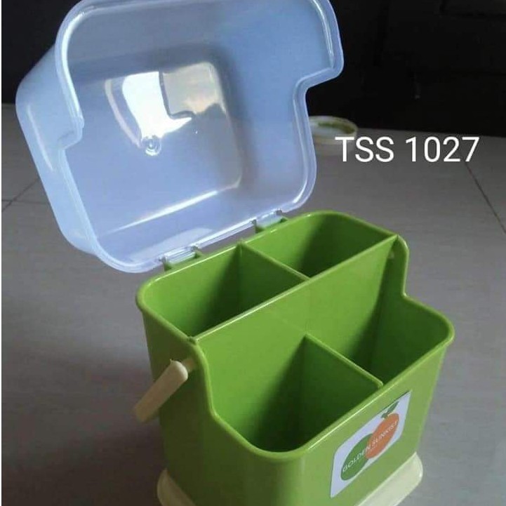 TEMPAT SENDOK TSS 1027 GOLDEN SUNKIST / TEMPAT MULTIFUNGSI GOLDEN SUNKIST