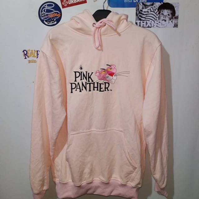 h&m pink panther hoodie