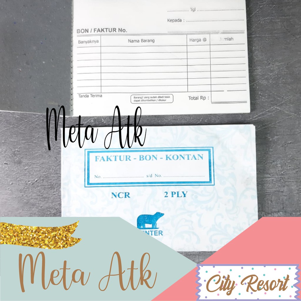 

Nota Kontan Miring Winter 2 Ply